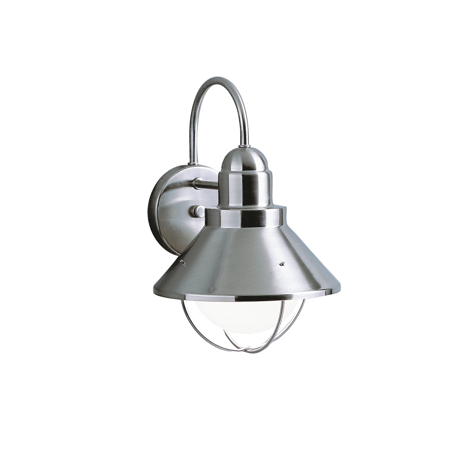KICHLER 9022NI Seaside12" 1 Light Wall Light Brushed Nickel