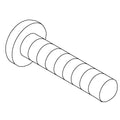 KOHLER Screw, 8-32 X .75" Cr Pan Hd Ms S - Blue, K-1042862-B