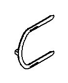 KOHLER Clip, Removal Cartridge, K-1043822
