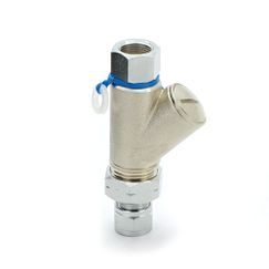 MOEN 104400 Commercial In-Line Filter with Check Valve - Chrome