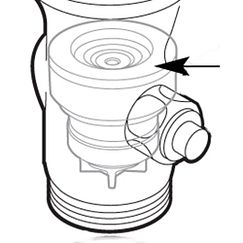 MOEN 104437 Commercial Flush Valve Piston Control Disc