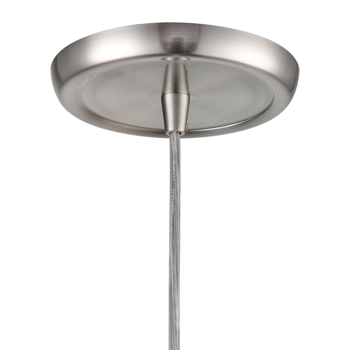 ELK SHOWROOM 10444/1 Capri 5'' Wide 1-Light Pendant - Satin Nickel