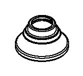 KOHLER Escutcheon - Vibrant Brushed Nickel, K-1044444-BN