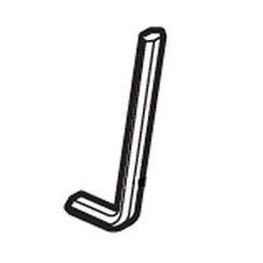 MOEN 104447 Commercial Hex Key Wrench 8305, 8306, 8307 (12/Bag)