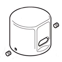 MOEN 104455 Commercial Dc Flush Valve Cap - Chrome