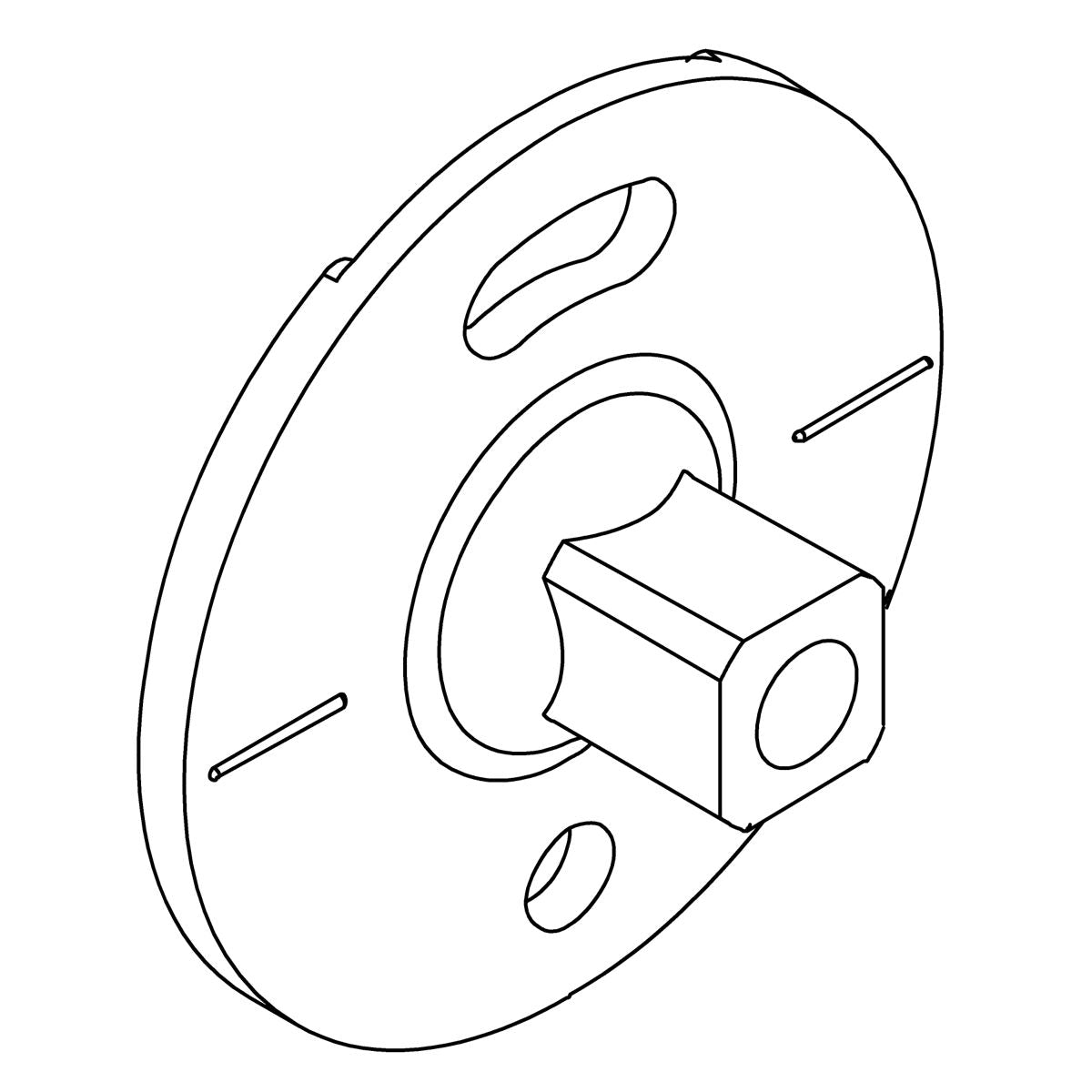 KOHLER Plate, Wall Mount, K-1044780