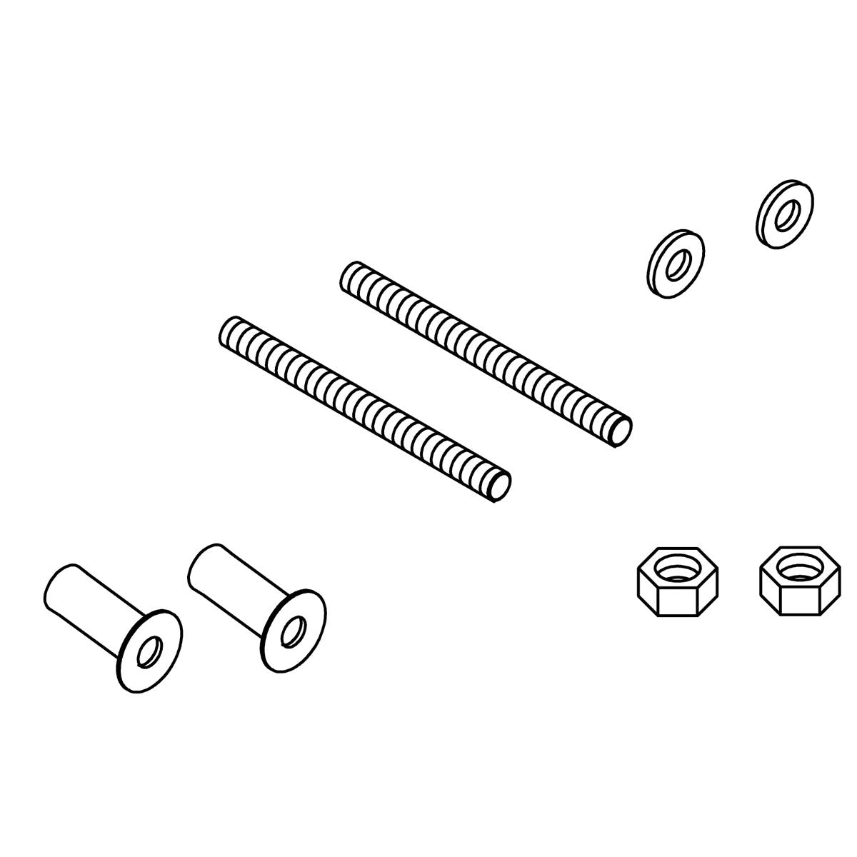 KOHLER Threaded Rod Assembly, K-1045162