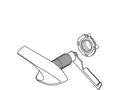 KOHLER Rh Trip Lever Kit - Vibrant Finish, K-1045277-VF