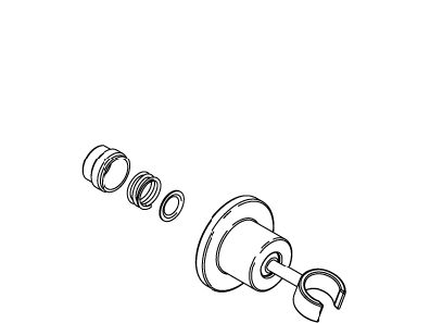 KOHLER K-1045298-2MB Wall Mount Handshower Holder