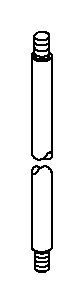 KOHLER Rod, Lift - Polished Chrome, K-1045380-CP