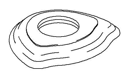 KOHLER Escutcheon, Large - Polished Chrome, K-1045542-CP