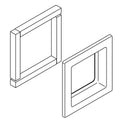 KOHLER Escutcheon Kit - Vibrant Rose Gold, K-1045771-RGD