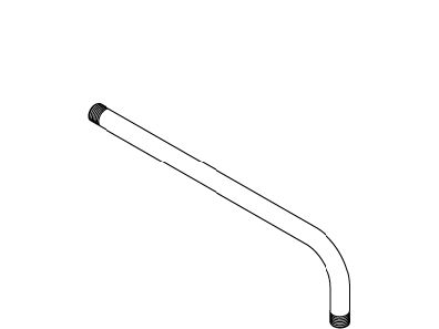 KOHLER Arm-Shower 90 Degree - Vibrant Polished Nickel, K-1045884-SN