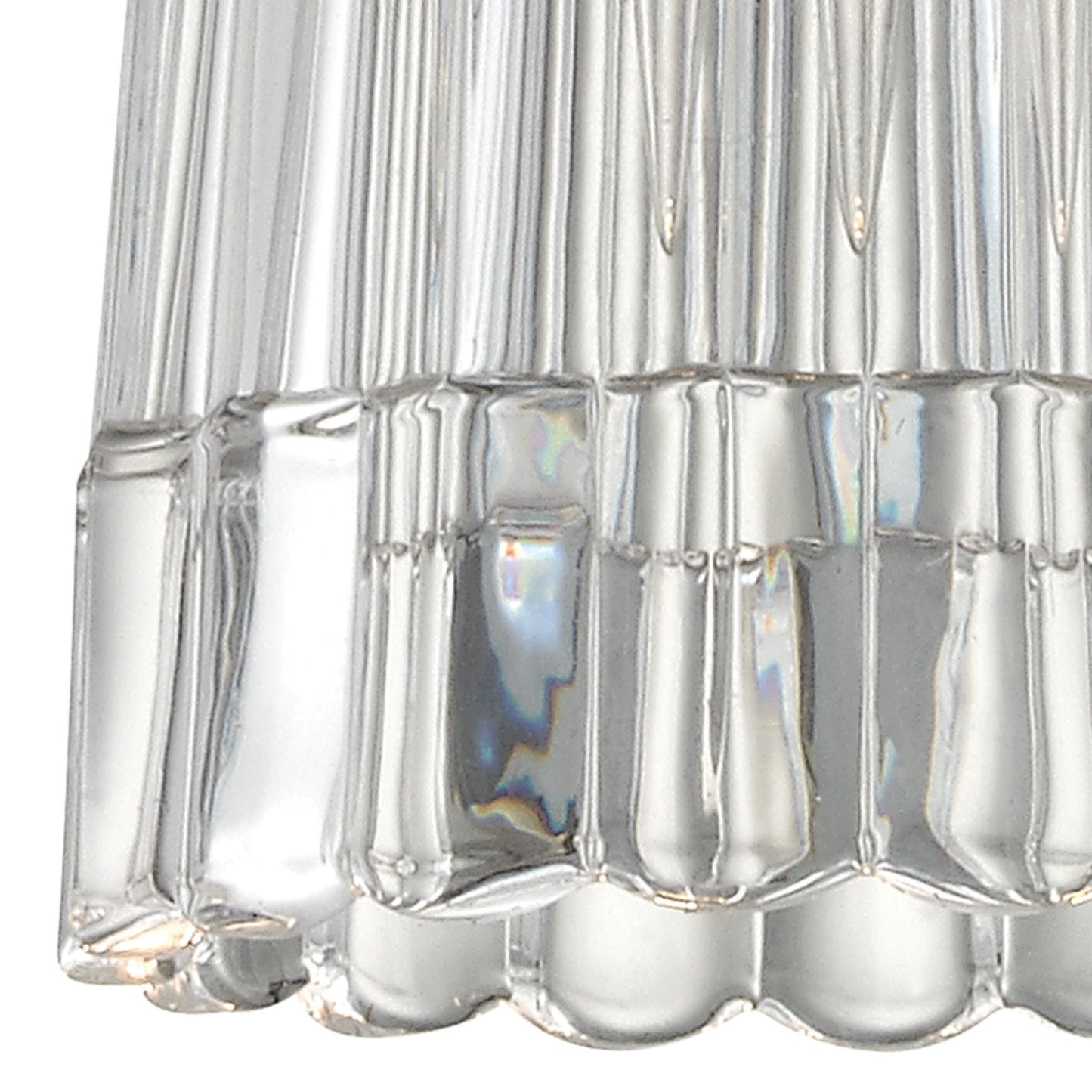 ELK SHOWROOM 10458/1 Kersey 4'' Wide 1-Light Pendant - Satin Nickel