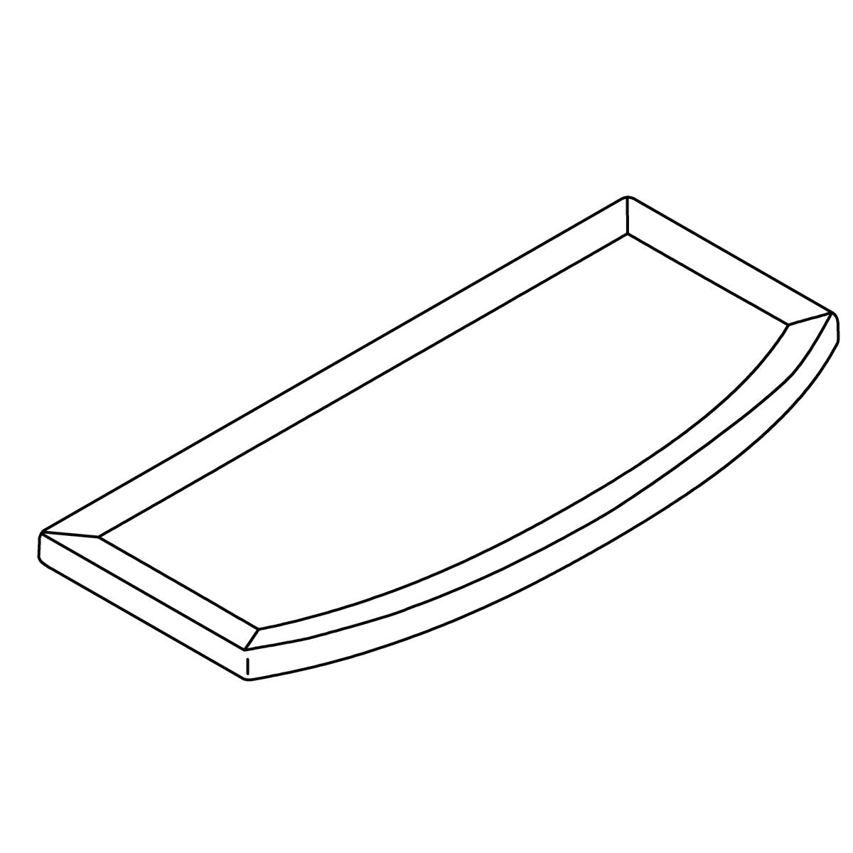 KOHLER Cover, Tank, Close Coupled - Black Black, K-1046467-7