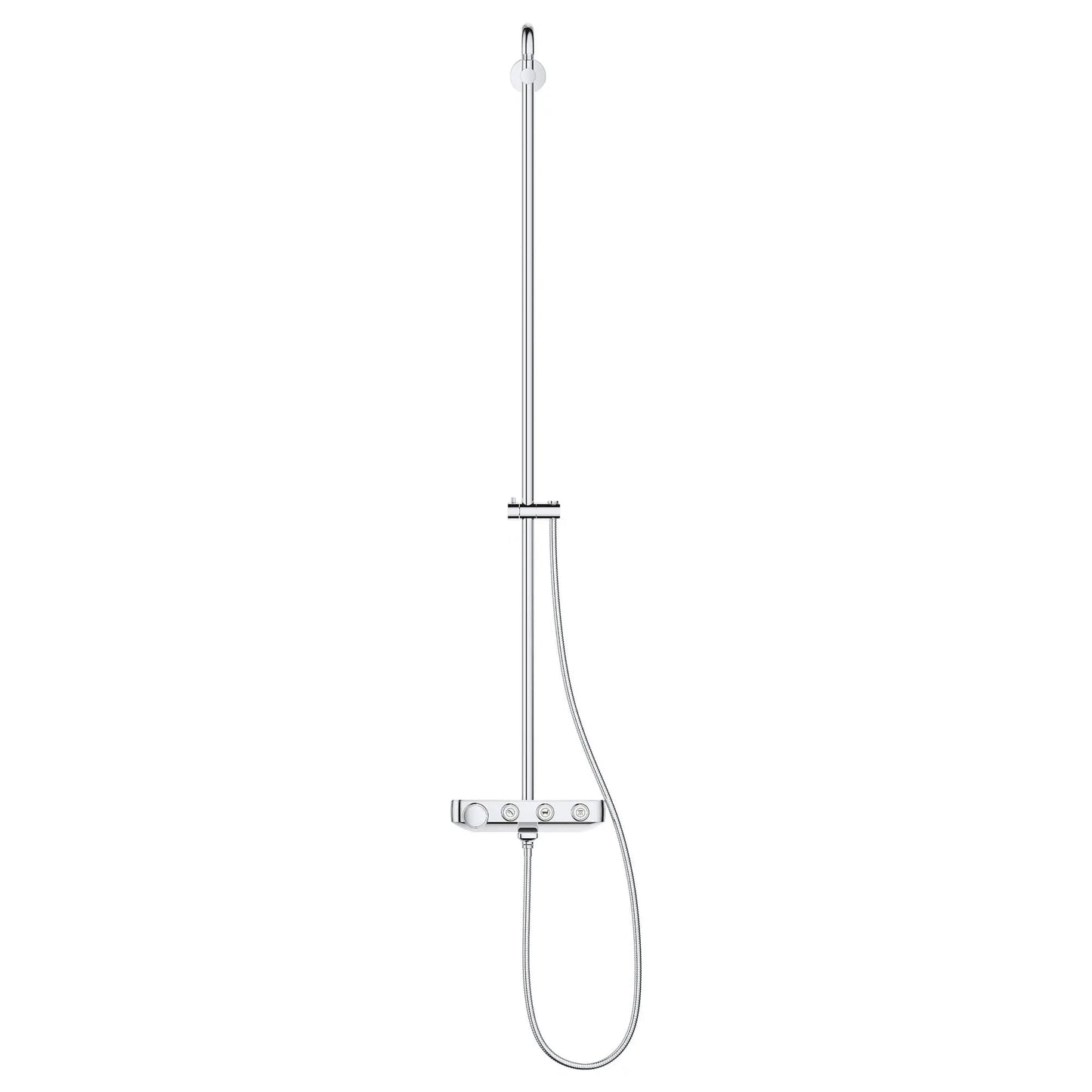 GROHE 26512000 Euphoria Thermostatic Tub/Shower System - Chrome