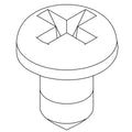 KOHLER Screw, 6-20 X .25" Cr Pan Hd Tap S, K-1049033-D