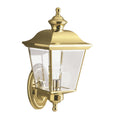 KICHLER 9712PB Bay Shore 15.5" 1 Light Wall Light Polished Brass