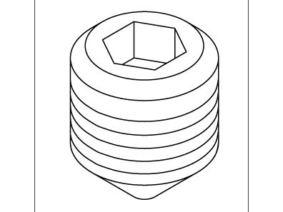KOHLER Screw, Set M5 X 0.8 X 6, K-1049986