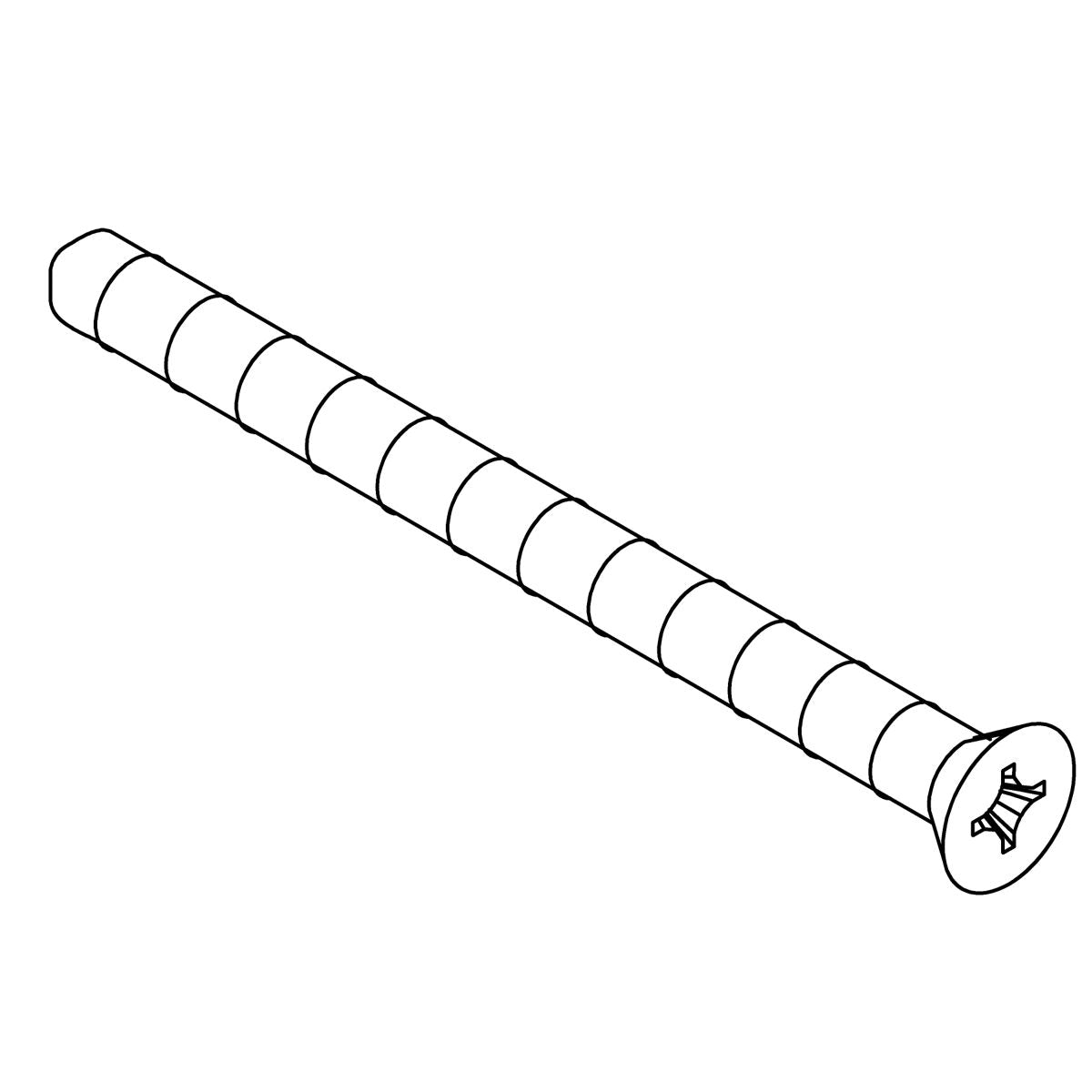 KOHLER Screw, 10-24 X 2.50, Countersunk, K-1050807