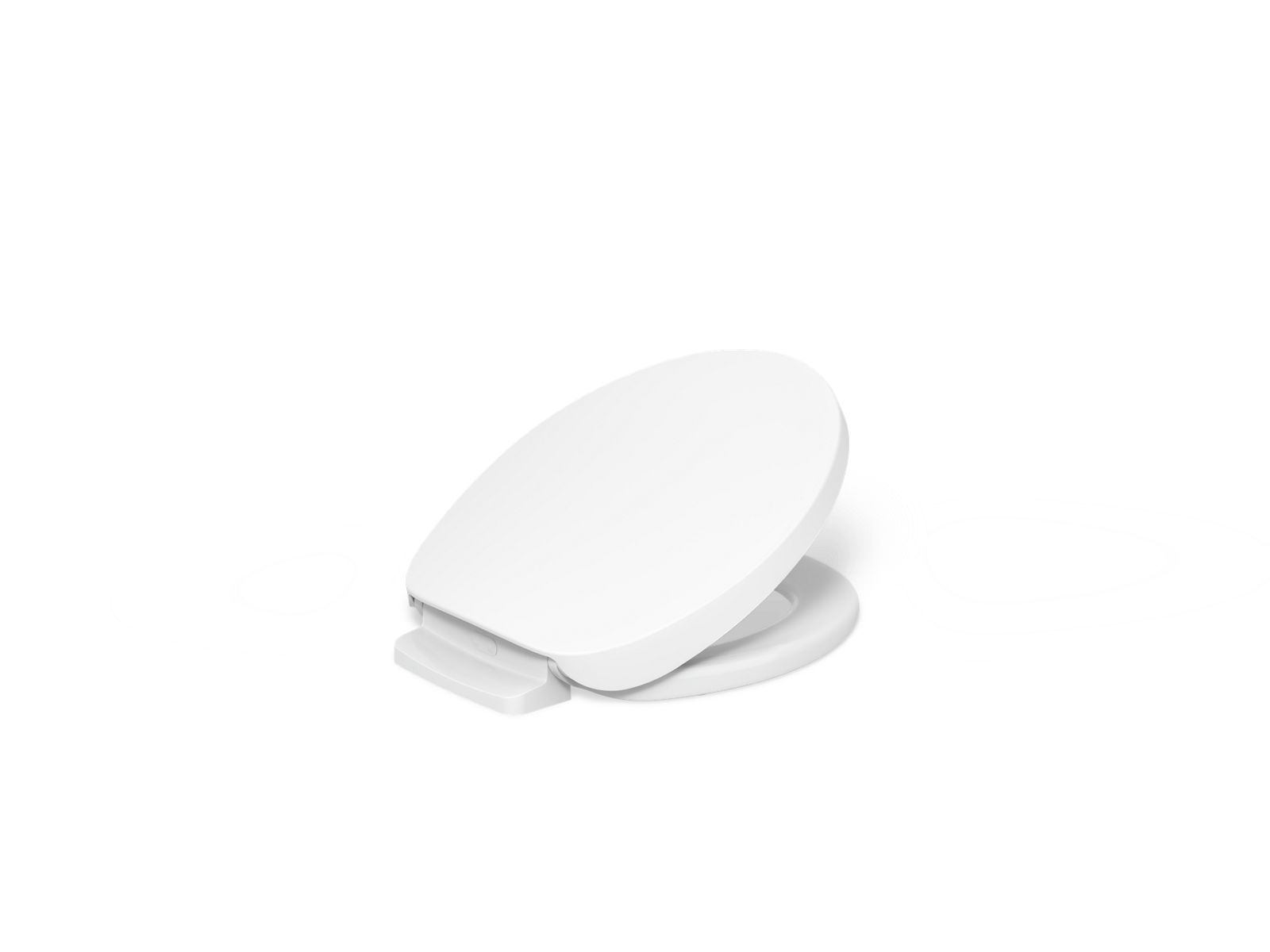 KOHLER K-10515-0 Purewarmth Heated Round-Front Toilet Seat - White