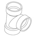 KOHLER Pvc Tee - 1 1/2" Sch. 40, K-1052481