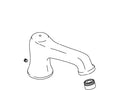 KOHLER Spout Kit - Vibrant Polished Nickel, K-1053198-SN