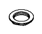 KOHLER Nut, Diverter, K-1053357
