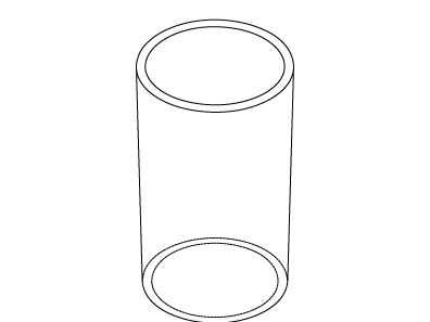 KOHLER Tumbler, Glass, K-1053993