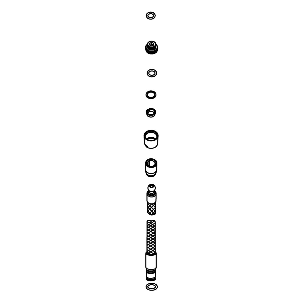 KOHLER Hose Kit - Polished Chrome, K-1054559-CP