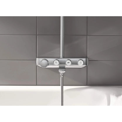 GROHE 26512000 Euphoria Thermostatic Tub/Shower System - Chrome