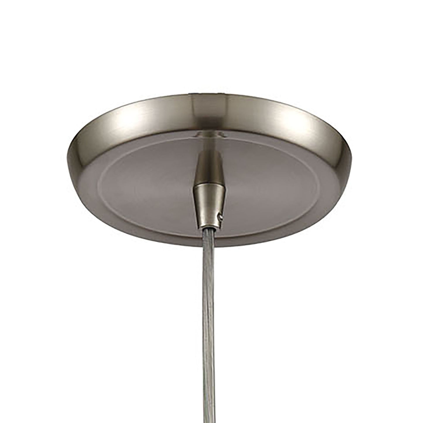 ELK SHOWROOM 10552/1 Capri 6'' Wide 1-Light Pendant - Satin Nickel