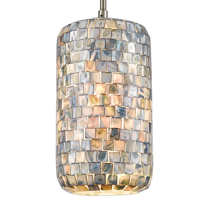 ELK SHOWROOM 10552/1 Capri 6'' Wide 1-Light Pendant - Satin Nickel