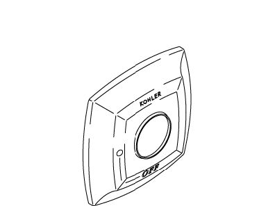 KOHLER Escutcheon - Vibrant Polished Nickel, K-1055591-SN