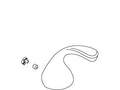 KOHLER Handle Kit - Vibrant Brushed Nickel, K-1055800-BN