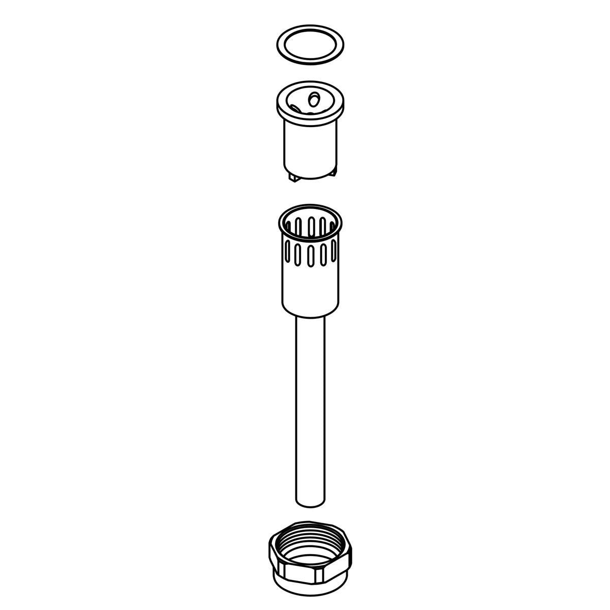 KOHLER Vacuum Breaker Assembly, 3/4" - Polished Chrome, K-1056887-CP