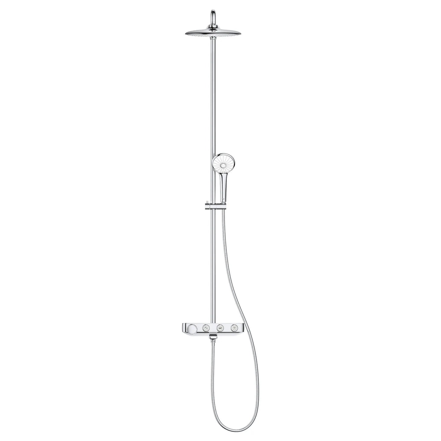 GROHE 26512000 Euphoria Thermostatic Tub/Shower System - Chrome