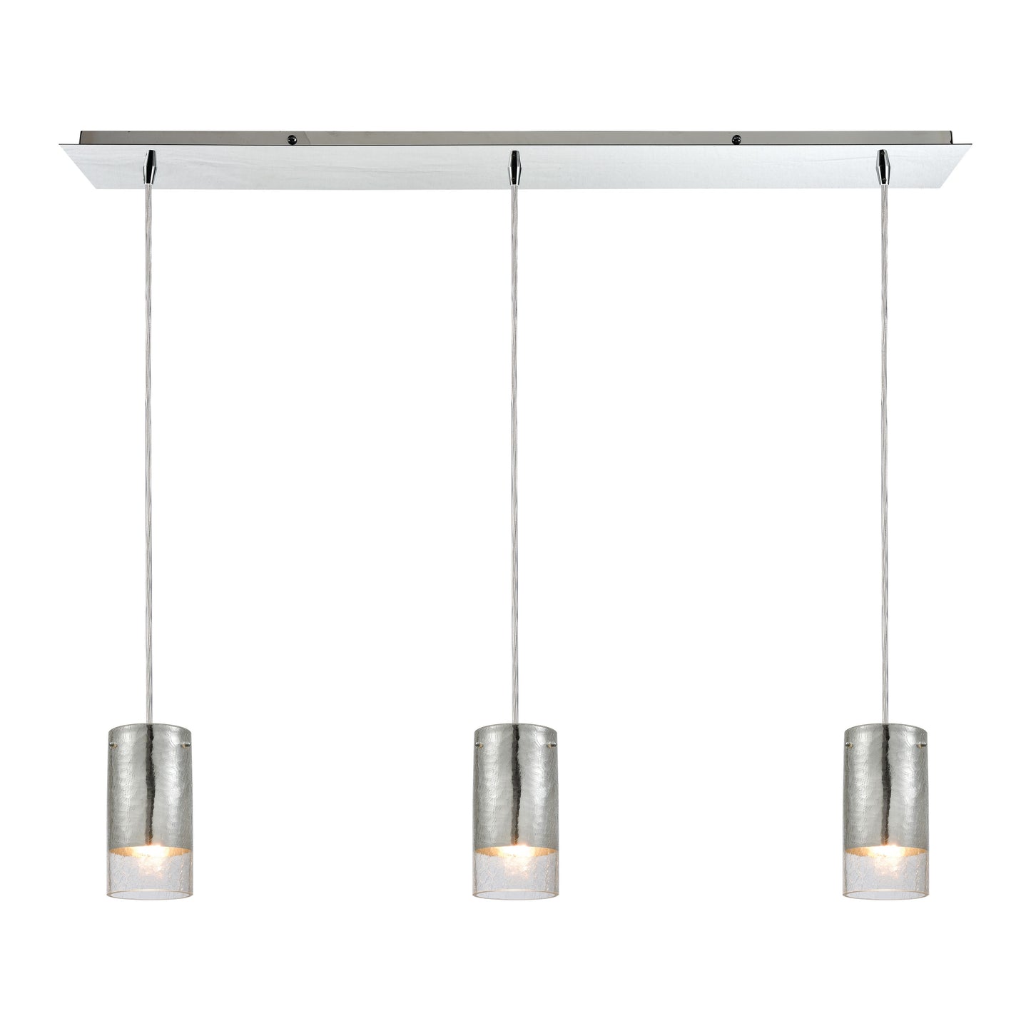 ELK SHOWROOM 10570/3LP Tallula 36'' Wide 3-Light Pendant - Polished Chrome