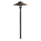 KICHLER 15310CBR 8" Dome Path Light Centennial Brass