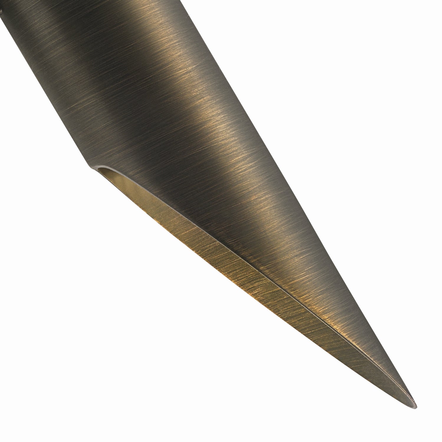 KICHLER 15494CBR Long Cowl Mini Downlight Centennial Brass