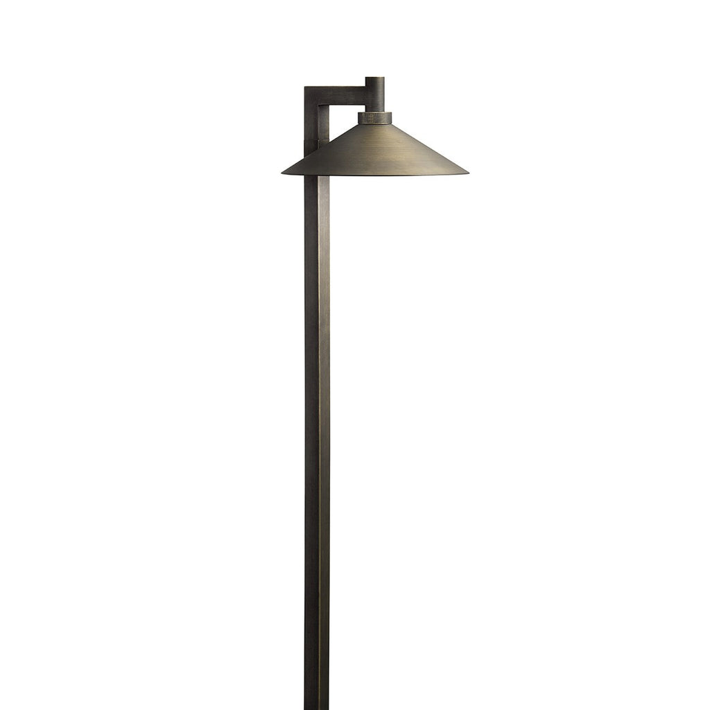 KICHLER 15800CBR27 Ripley 2700K Led Path Light Centennial Brass
