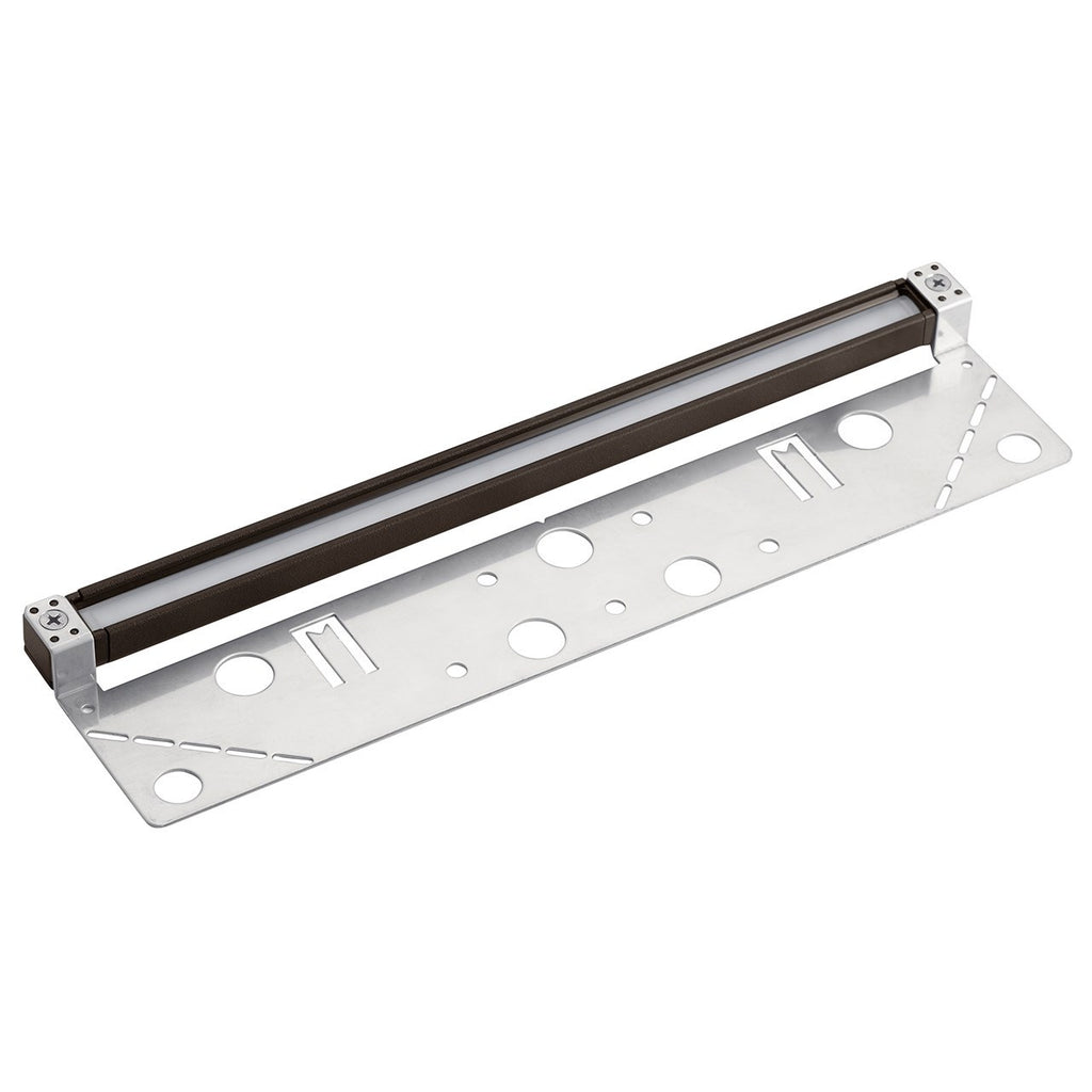 KICHLER 16102AZT27 12V 2700K Led 12" Hardscape Textured Architectural Bronze