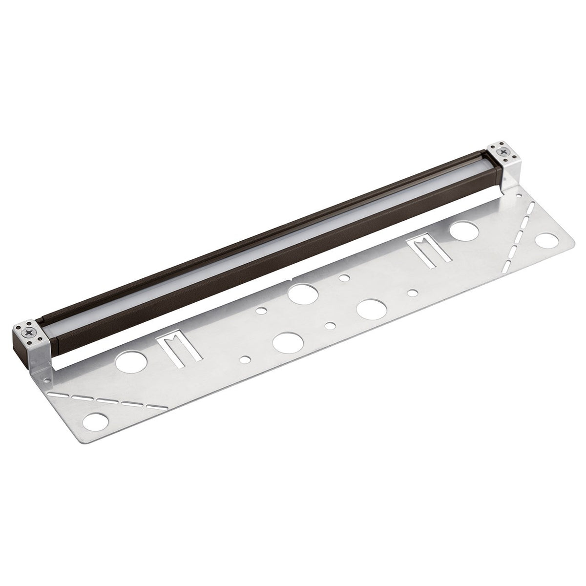 KICHLER 16102AZT27 12V 2700K Led 12" Hardscape Textured Architectural Bronze