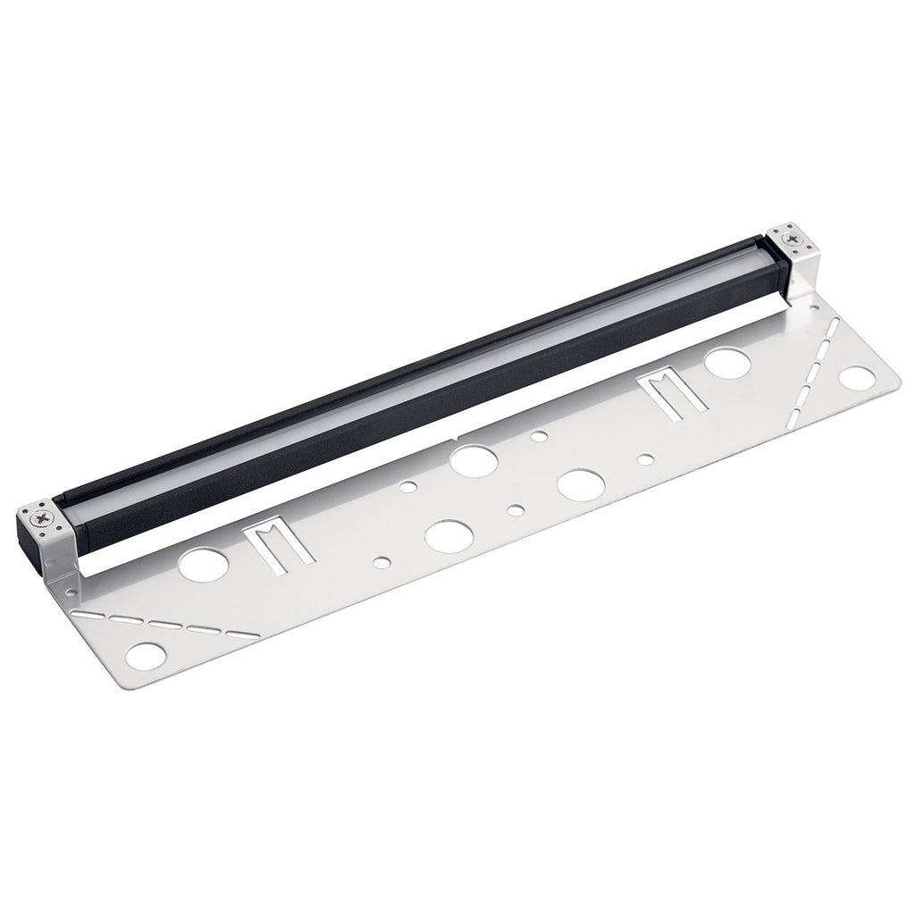 KICHLER 16102BKT27 12V 2700K Led 12" Hardscape Textured Black