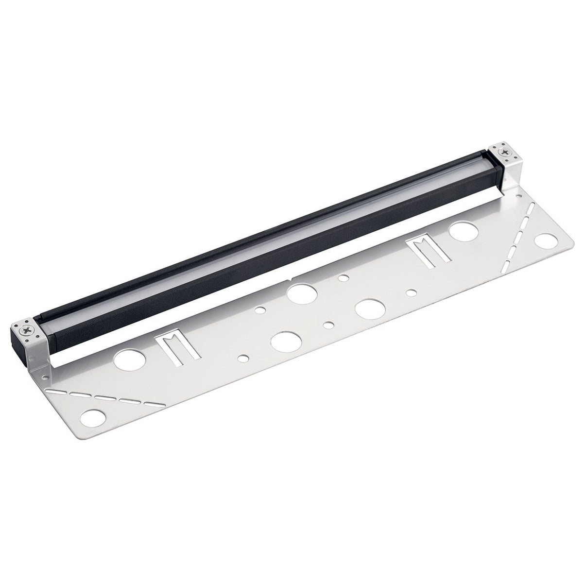 KICHLER 16102BKT30 12V 3000K Led 12" Hardscape Textured Black
