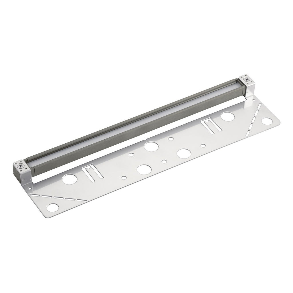 KICHLER 16102GRY27 12V 2700K Led 12" Hardscape Gray
