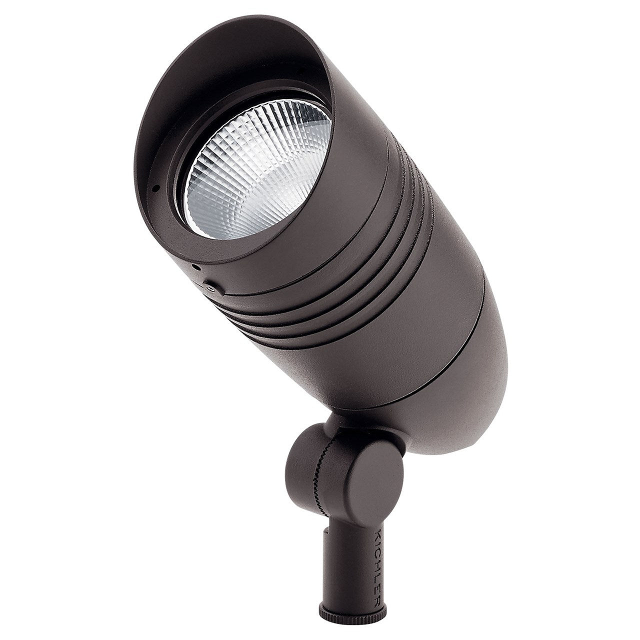 KICHLER 16216AZT30 C-Series 3000K 14W Large Accent 40-Degree Textured Architectural Bronze