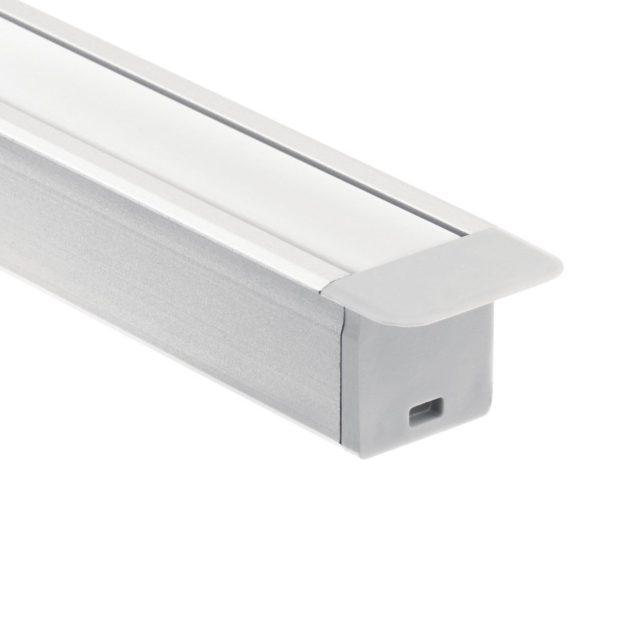 KICHLER 1TEK1DWRC2SIL Te Standard Series 2' Kit Deep Well Recessed Channel Silver