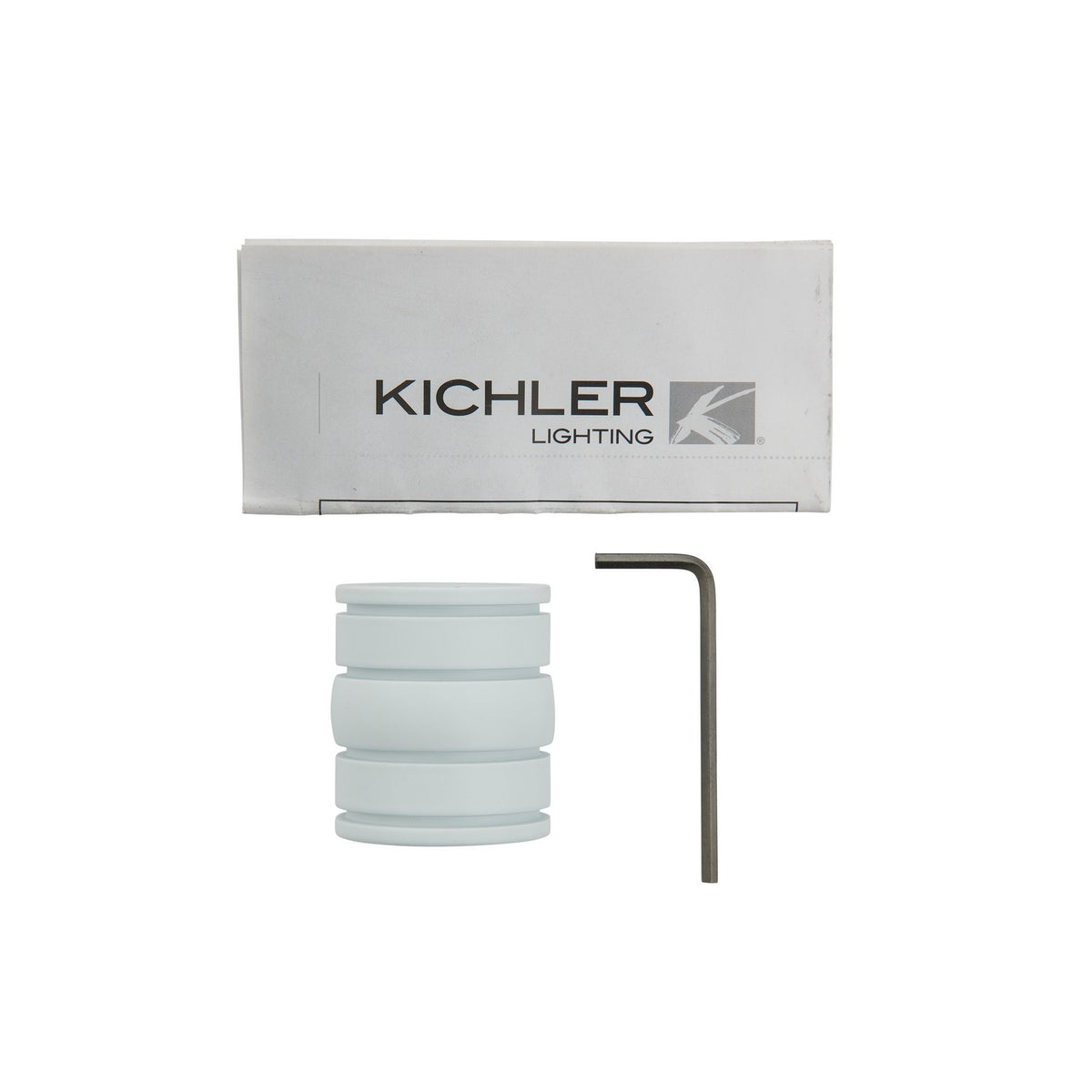 KICHLER 337007MWH Downrod Coupler Matte White