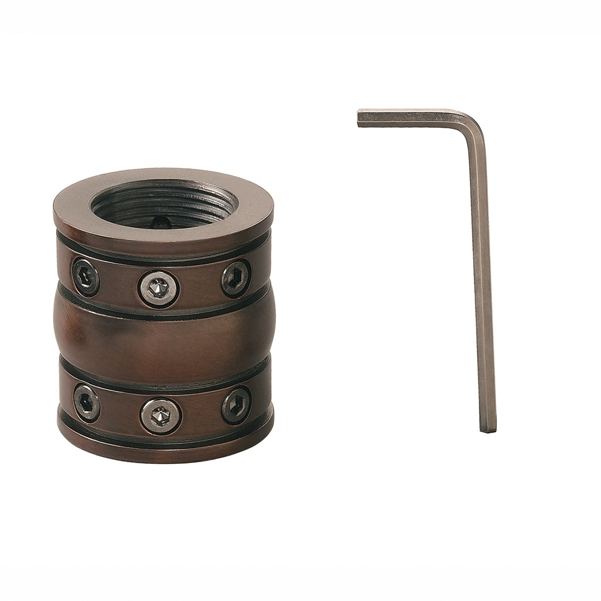 KICHLER 337007TZP Downrod Coupler Tannery Bronze
